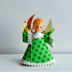 Vintage Mid Century Angel Tree Topper